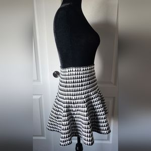 Pinklicious black and white skirt